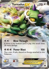 Tornadus EX (90/108) [Dark Explorers]