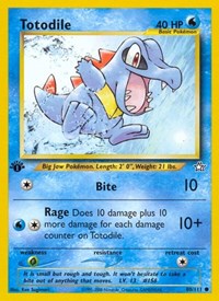 Totodile (80) (080/111) [Neo Genesis (Unlimited)]