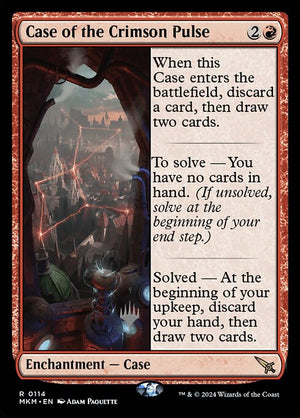 Case of the Crimson Pulse (114p) [Murders at Karlov Manor Promos]