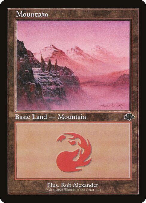 Mountain (408) [Dominaria Remastered]