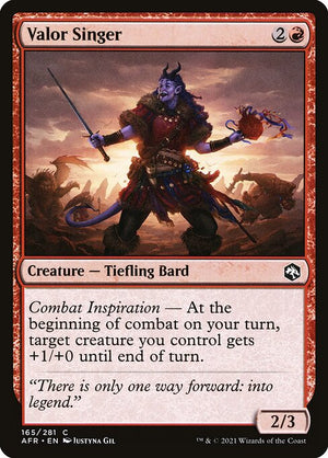 Valor Singer (165) [Adventures in the Forgotten Realms]