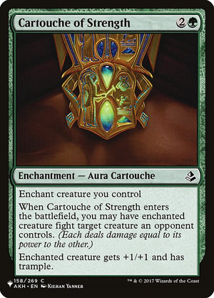 Cartouche of Strength (AKH-158) [The List]