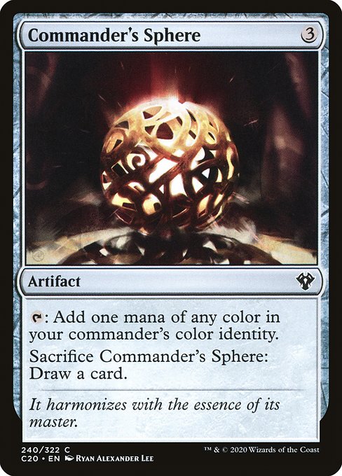 Commander's Sphere (240) [Commander 2020]