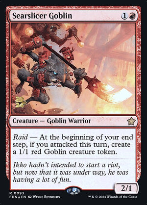 Searslicer Goblin (93s) [Foundations Promos]