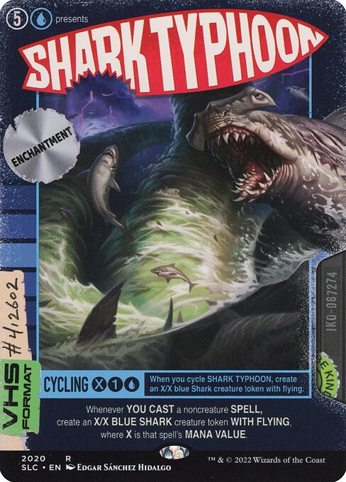 Shark Typhoon (2020) [Secret Lair 30th Anniversary Countdown Kit] [Borderless]