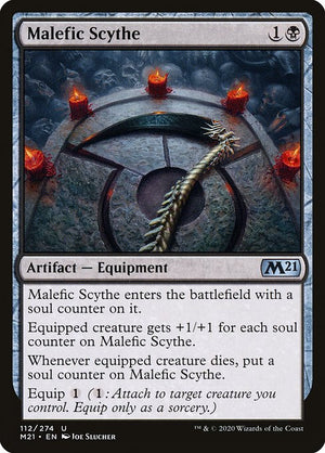 Malefic Scythe (112) [Core Set 2021]