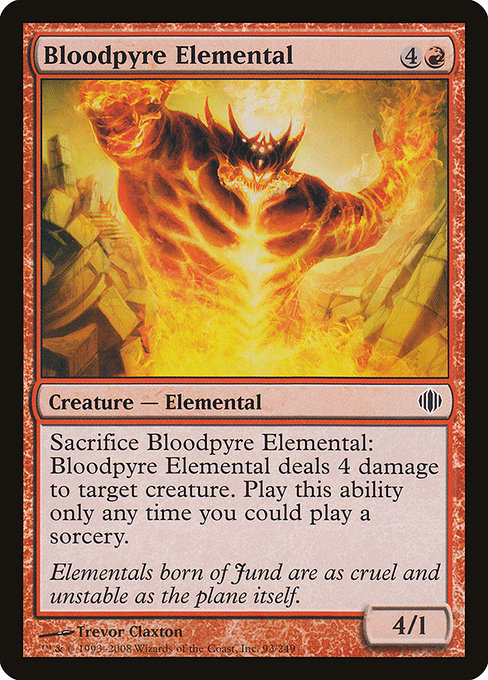 Bloodpyre Elemental (93) [Shards of Alara]