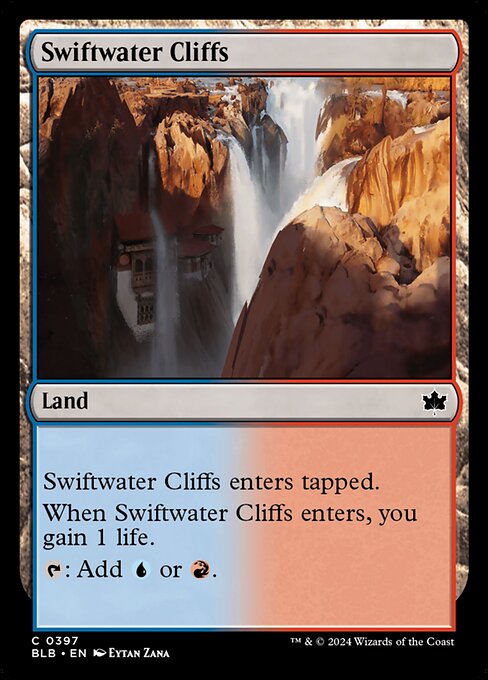 Swiftwater Cliffs (397) [Bloomburrow]
