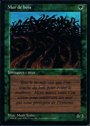 Wall of Wood (226) [Foreign Black Border]