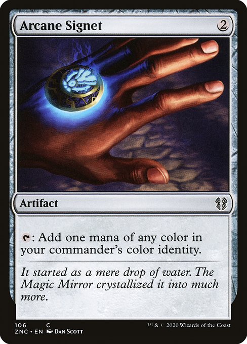 Arcane Signet (106) [Zendikar Rising Commander]