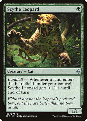 Scythe Leopard (188) [Battle for Zendikar]