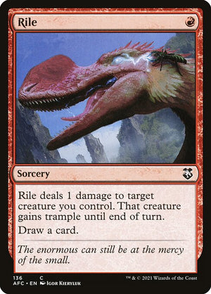 Rile (136) [Forgotten Realms Commander]