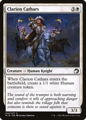 Clarion Cathars (14) [Innistrad: Midnight Hunt]