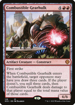 Combustible Gearhulk (128) [Starter Commander Decks]