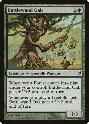 Battlewand Oak (197) [Lorwyn]