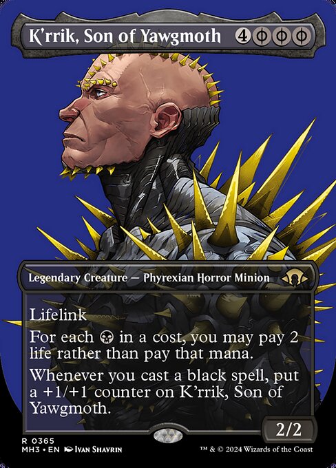 K'rrik, Son of Yawgmoth (365) [Modern Horizons 3]