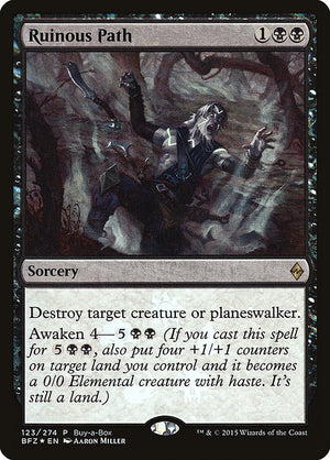 Ruinous Path (123) [Battle for Zendikar Promos]