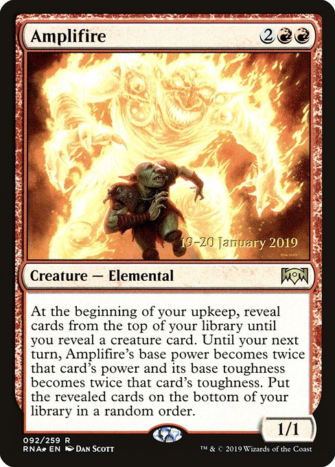 Amplifire (92s) [Ravnica Allegiance Promos]