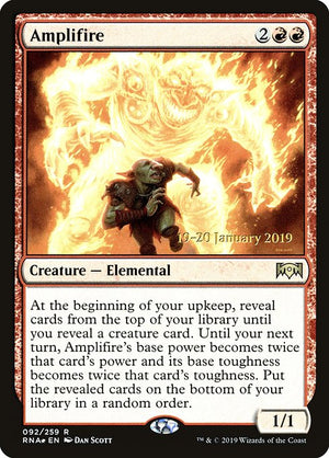 Amplifire (92s) [Ravnica Allegiance Promos]
