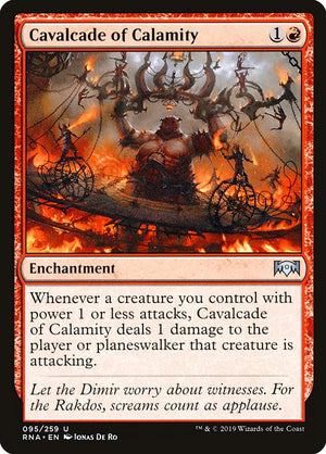 Cavalcade of Calamity (95) [Ravnica Allegiance]