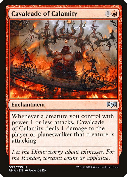 Cavalcade of Calamity (95) [Ravnica Allegiance]