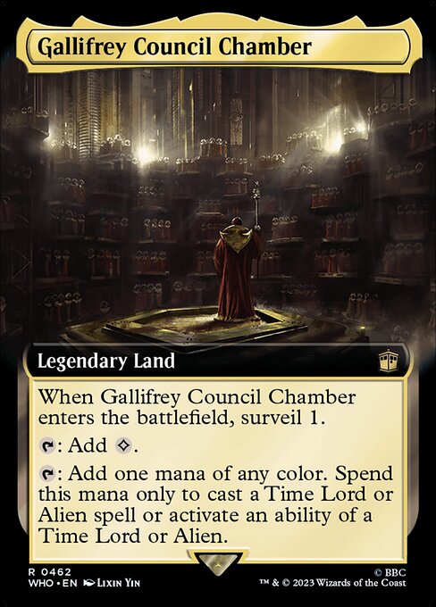 Gallifrey Council Chamber (462) [Doctor Who] [Extended Art]