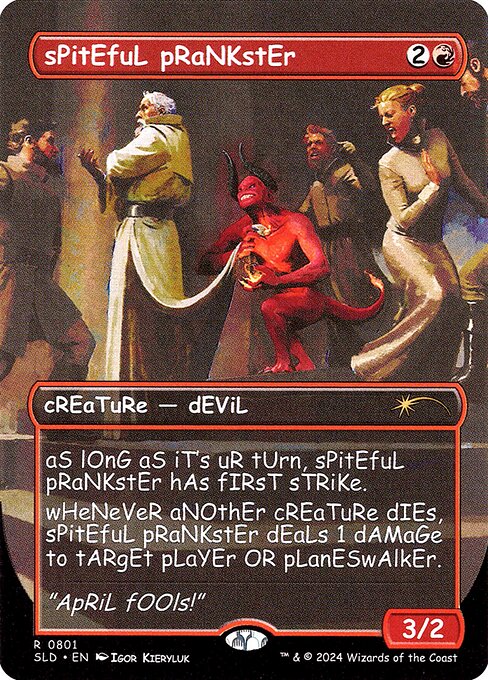 Spiteful Prankster (801) [Secret Lair Drop]