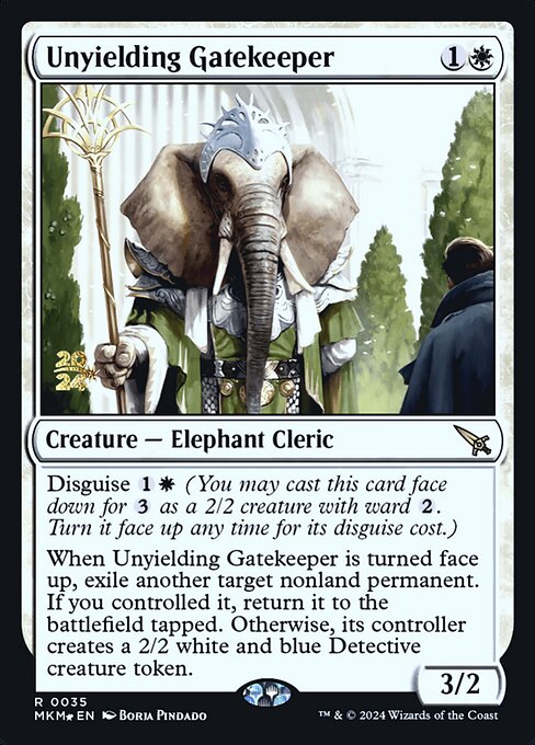Unyielding Gatekeeper (35s) [Murders at Karlov Manor Promos]