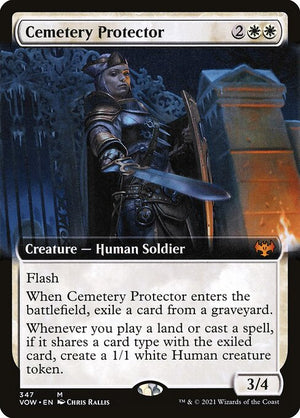 Cemetery Protector (347) [Innistrad: Crimson Vow] [Extended Art]