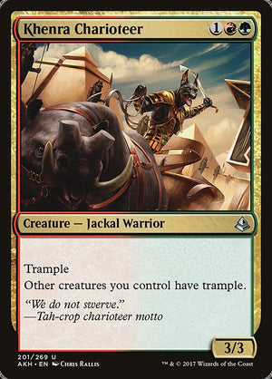 Khenra Charioteer (201) [Amonkhet]