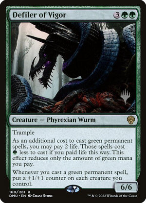 Defiler of Vigor (160p) [Dominaria United Promos]
