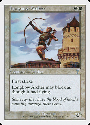 Longbow Archer (26) [Seventh Edition]