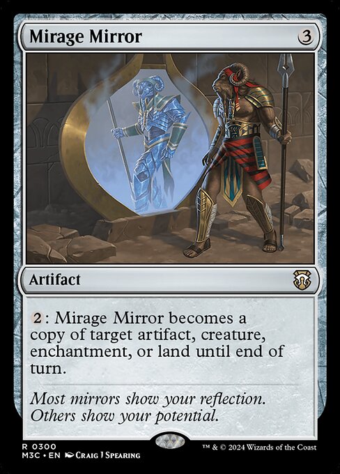 Mirage Mirror (300) [Modern Horizons 3 Commander]