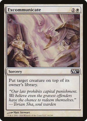 Excommunicate (14) [Magic 2011]