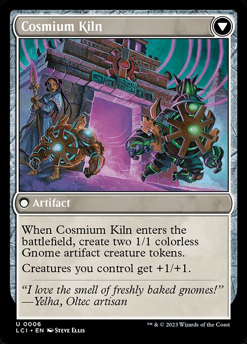 Clay-Fired Bricks // Cosmium Kiln (6) [The Lost Caverns of Ixalan]