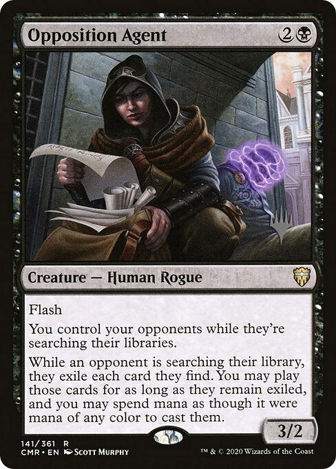 Opposition Agent (141p) [Commander Legends Promos]