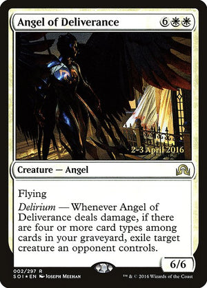 Angel of Deliverance (2s) [Shadows over Innistrad Promos]