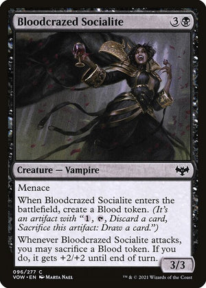 Bloodcrazed Socialite (96) [Innistrad: Crimson Vow]