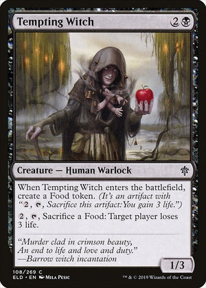 Tempting Witch (108) [Throne of Eldraine]
