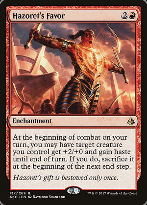 Hazoret's Favor (137) [Amonkhet]
