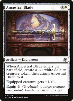 Ancestral Blade (6) [Game Night: Free-for-All]