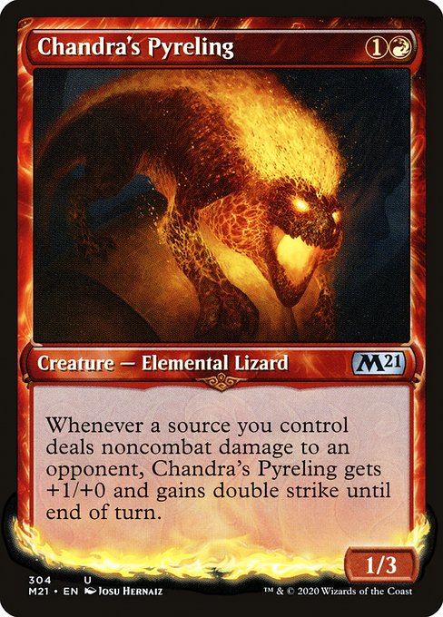 Chandra's Pyreling (304) [Core Set 2021] [Showcase]