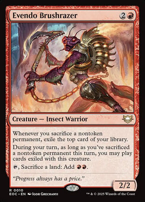 Evendo Brushrazer (10) [Edge of Eternities Commander]