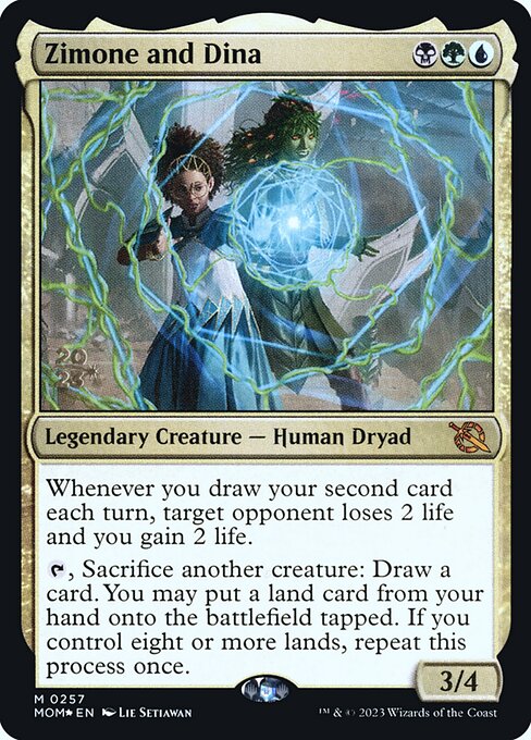 Zimone and Dina (257s) [March of the Machine Promos]