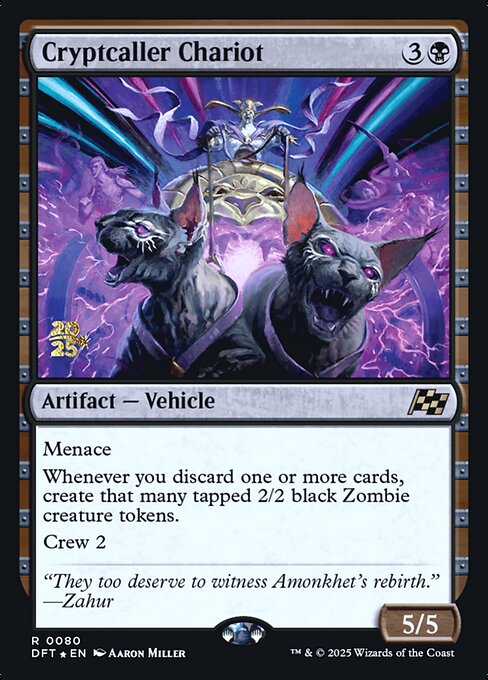 Cryptcaller Chariot (80s) [Aetherdrift Promos]