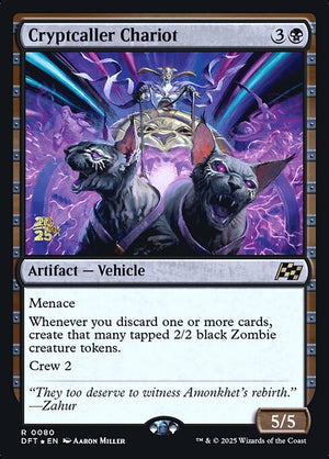 Cryptcaller Chariot (80s) [Aetherdrift Promos]