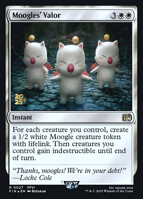 Moogles' Valor (27s) [Final Fantasy Promos]