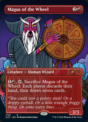 Magus of the Wheel (1166) [Secret Lair Drop] [Borderless]