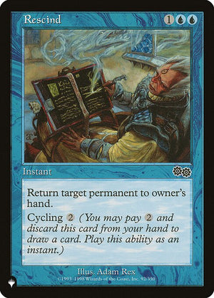 Rescind (USG-92) [The List]