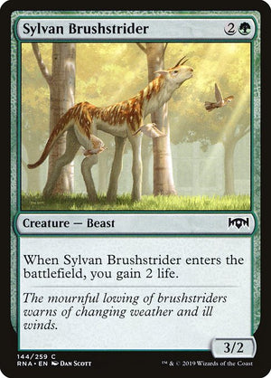 Sylvan Brushstrider (144) [Ravnica Allegiance]